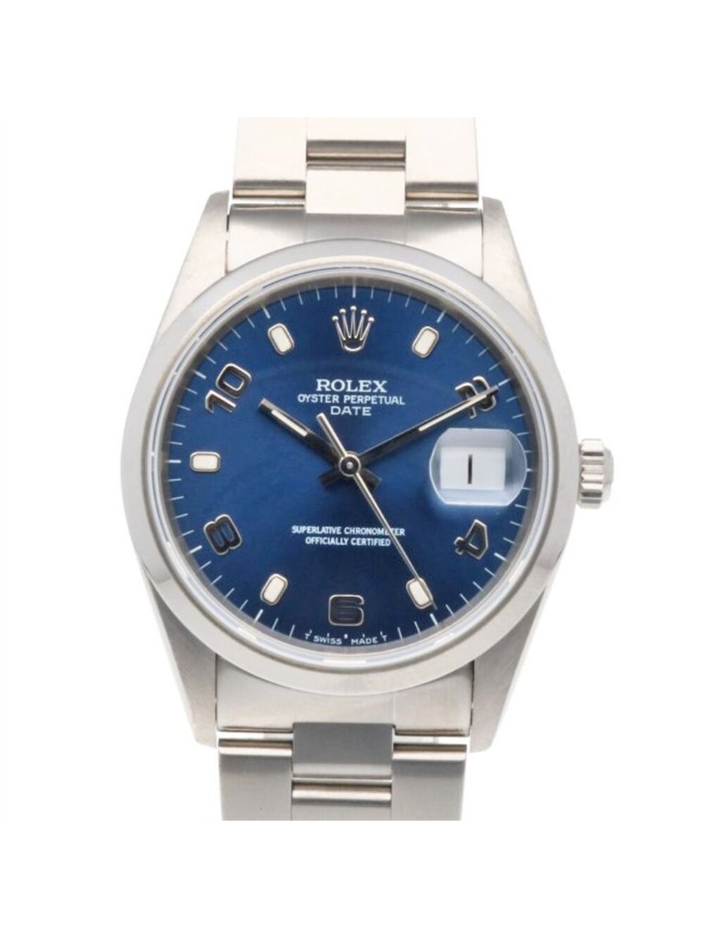 Rolex Date Oyster Perpetual Watch Stainless Steel Automatic